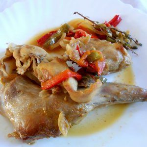 conejo en escabeche