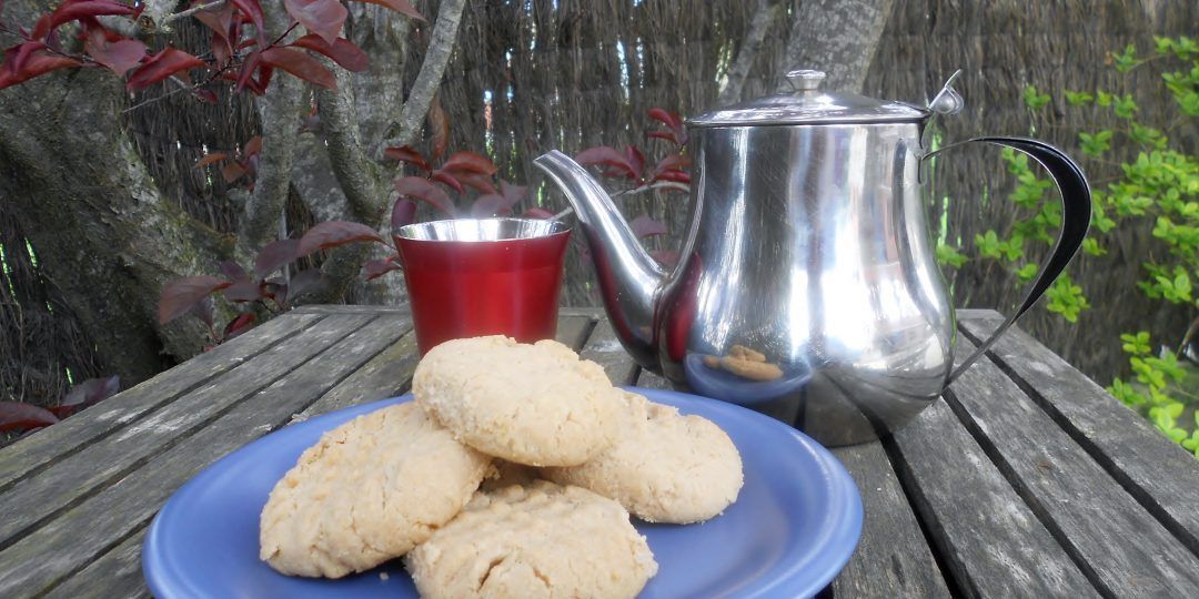 galletas de aceite de oliva y tahini